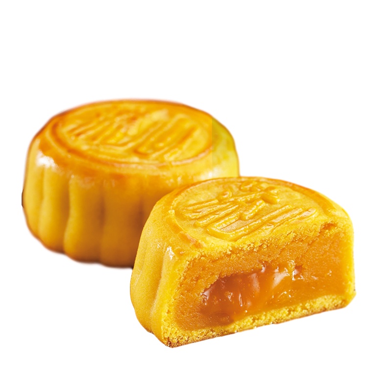 荣诚流心芝士奶黄月饼2枚装90g