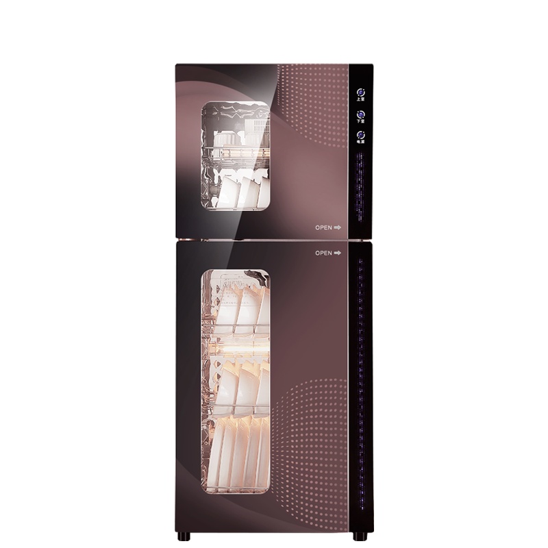 铭首(Minsow) ZTP-198R大容量消毒柜 二星级商用家用消毒柜立式 臭氧+125℃高温+远红外消毒 消毒碗柜