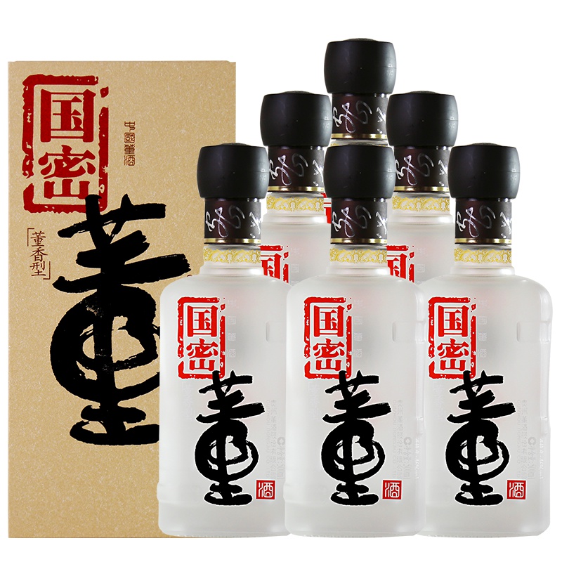 董酒国密46度500ml*6瓶 箱装董香型白酒