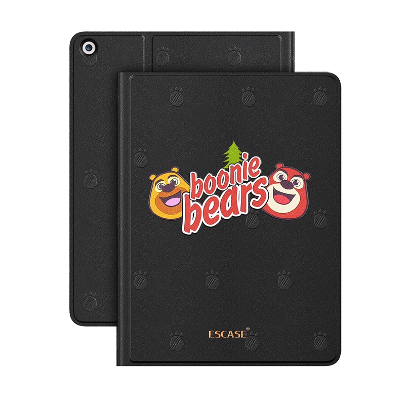 ESCASE ipad2020保护套ipad8/7保护套10.2英寸带笔槽保护壳新款第八代苹果平板电脑外壳2019款支架
