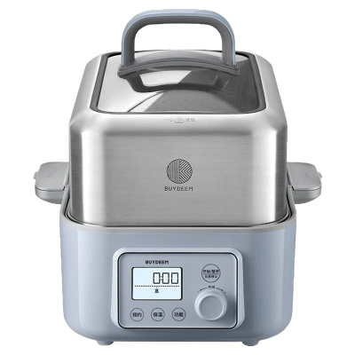北鼎（BUYDEEM）炖锅G55家用多功能全自动隔水炖蒸煮锅简配版 蓝色