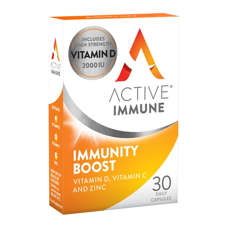 active 维生素CD锌胶囊 30粒/盒