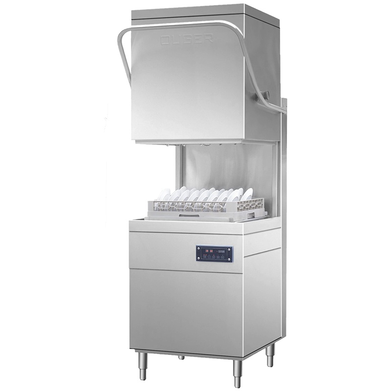 揭盖式洗碗机商用大型饭店食堂全自动小型餐厅用刷碗洗杯机