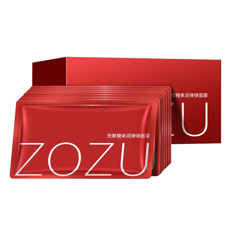 ZOZU 壳聚糖美润弹弹面膜 收缩毛孔 保湿拉丝 睡眠面膜 30袋/盒