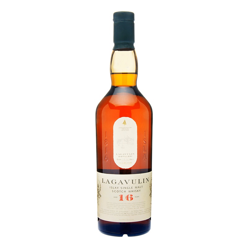 乐加维林(Lagavulin)16年苏格兰艾雷岛单一麦芽威士忌700ml