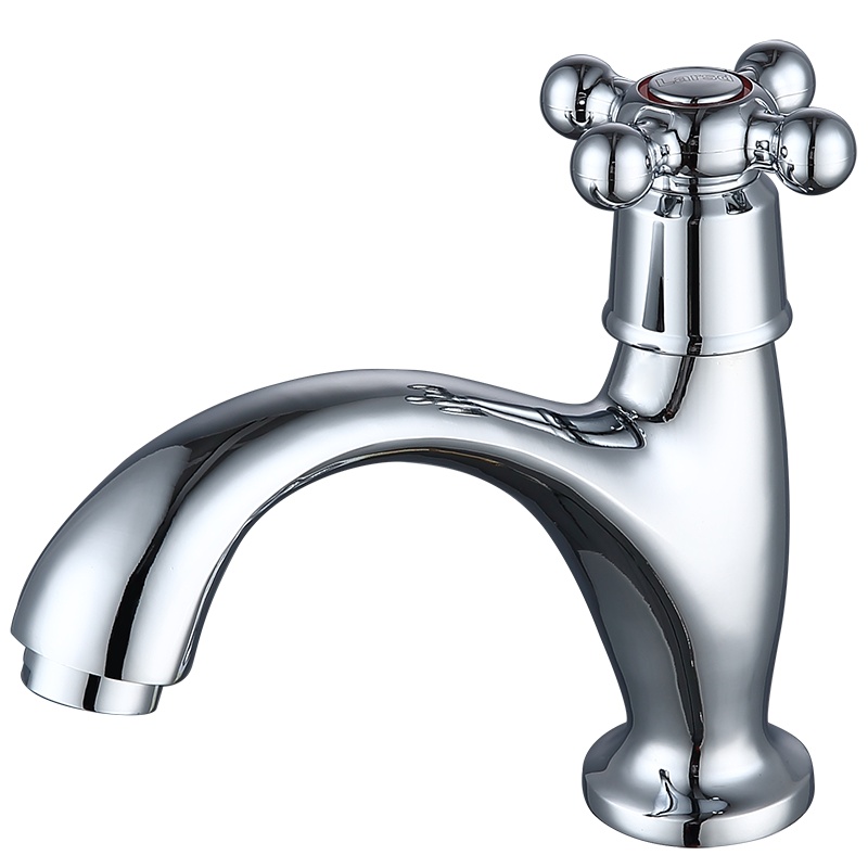 莱尔诗丹 Larsd DL-02单冷面盆水龙头 精铜主体快开单把单孔洗脸盆台盆龙头