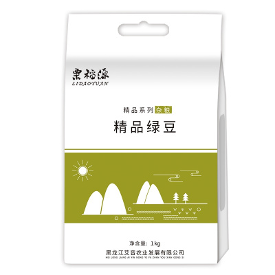 栗稻源 东北绿豆 五谷杂粮 粗粮1kg(绿豆粥 豆沙 可发豆芽打豆浆 真空包装)