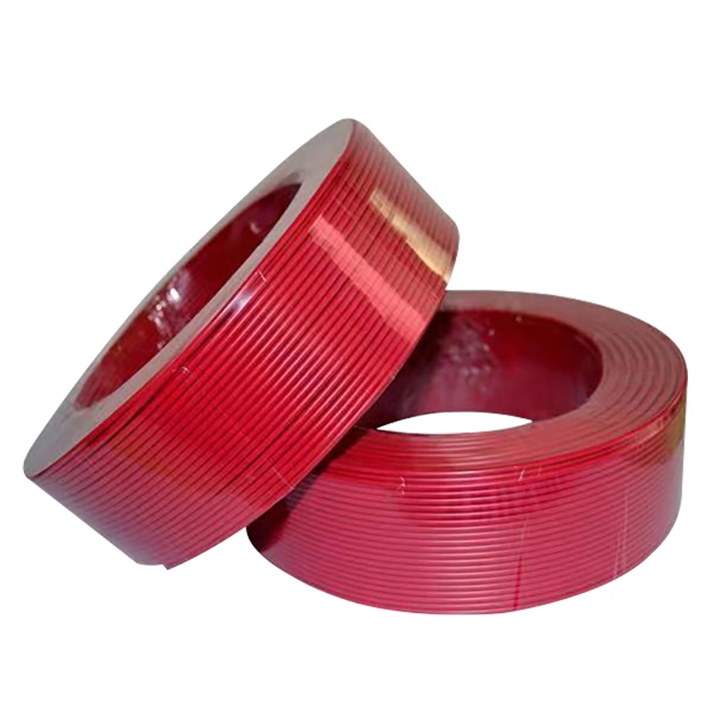 单芯1.2mm黑红色光缆扎线通信电力包塑铁芯绝缘绑线代替电话皮线