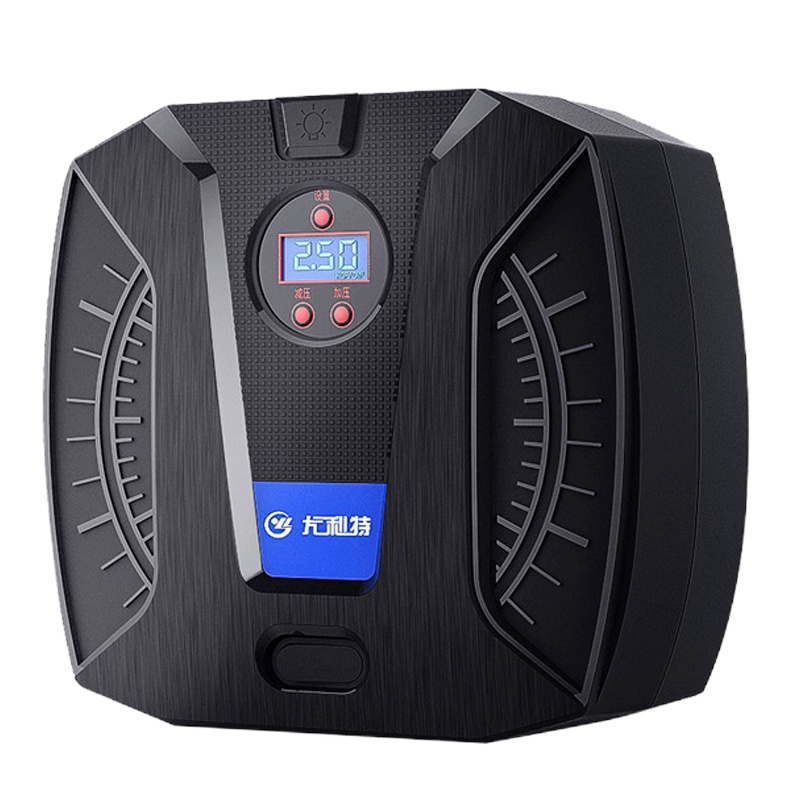 尤利特(UNIT)车载充气泵汽车用点烟器电源直流12V 照明功能补胎功能胎测功能打气泵 数显预设款 YD-371B