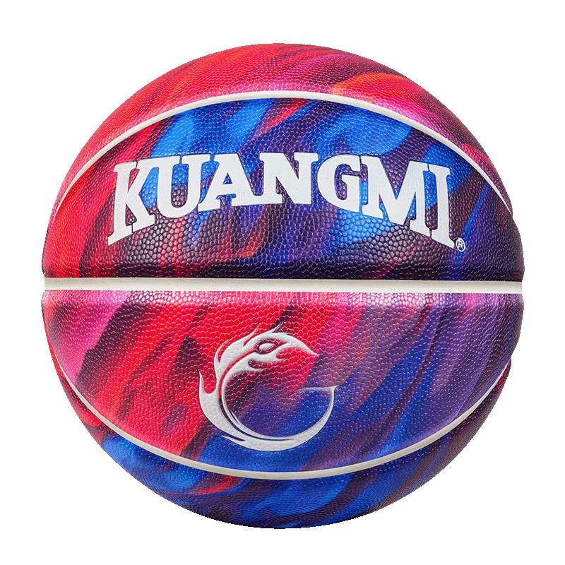 狂迷2020新品街头篮球彩绘个性花式凤凰尾7号专业标准耐磨比赛球