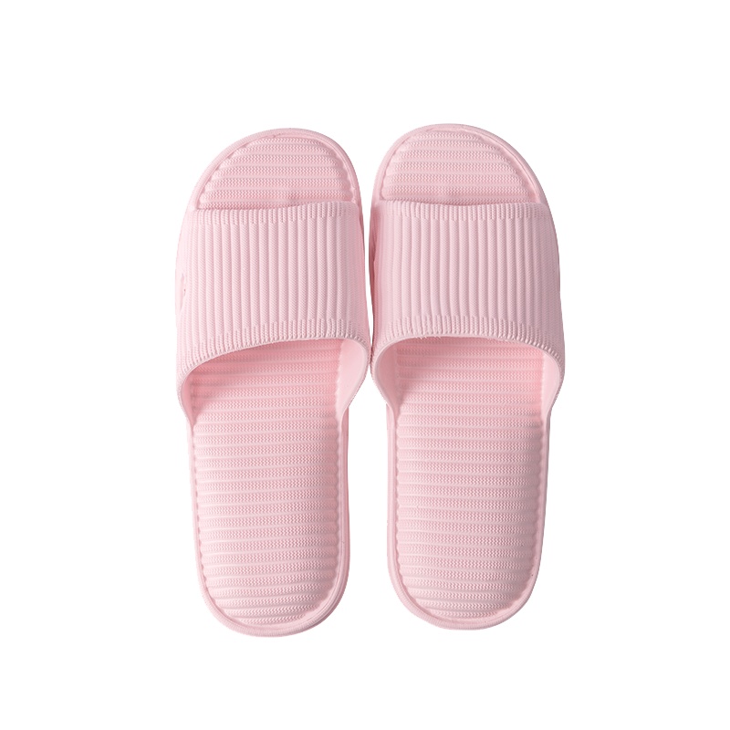 名创优品(miniso) 条纹浴室拖日式室内家用擦地拖鞋浴室软底防滑凉拖夏季[男女款]