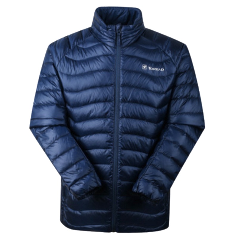 探路者（TOREAD）户外运动男女防风保暖超轻白鸭绒羽绒服HADF91085/HADF92086
