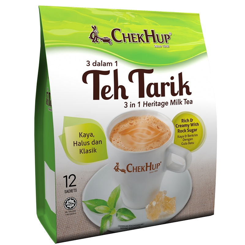 马来西亚进口 泽合怡保三合一南洋原味奶茶粉480g