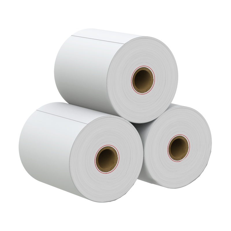 信特安 XTA8080P2 80*80mm热敏胶芯收银纸商用电视配件票据超市餐饮医疗刷卡小票银行营业厅热敏纸8卷1箱