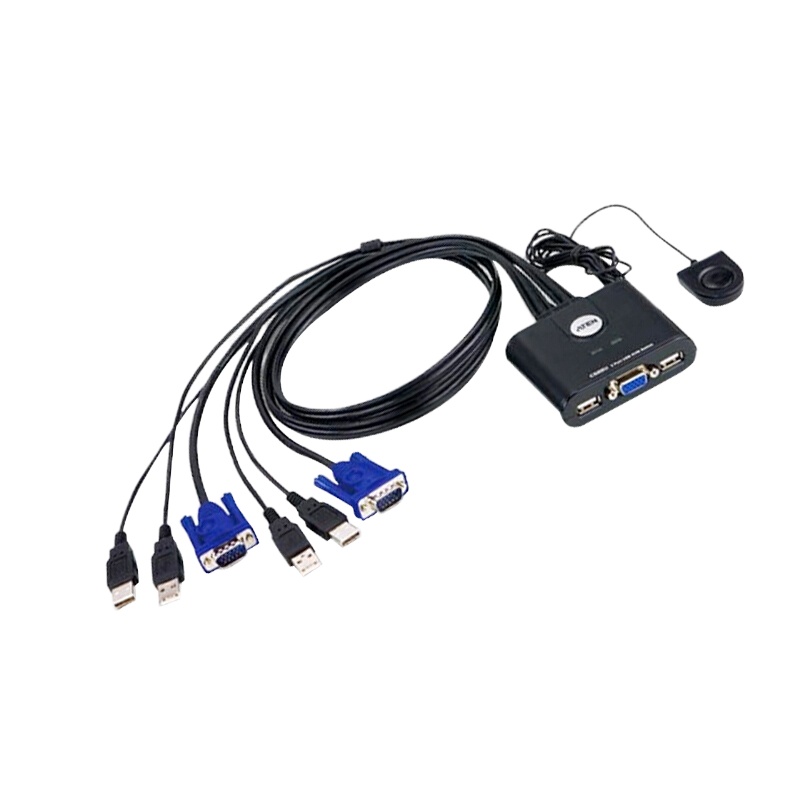 ATEN VGA口KVM切换器 二进一出CS22U