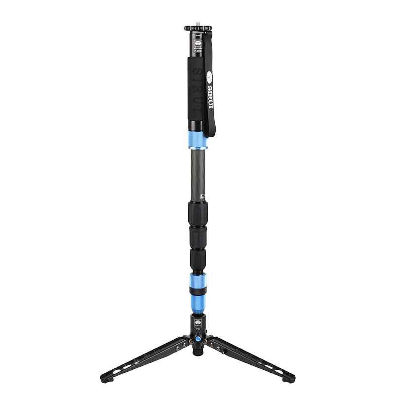 思锐(SIRUI)P324SR 碳纤维独脚架 专业单反相机便携独角架 自立式三脚架