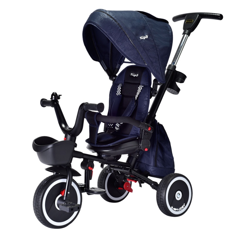 童车三轮车新品英国Babyjoey儿童三轮脚踏车手推车折叠宝宝1-3-6岁自行童车