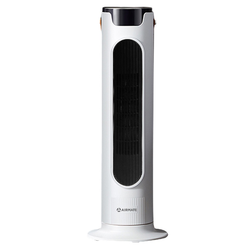 艾美特(Airmate) 取暖器立式暖风机2000W大功率家用手拎按钮式摇头广角制热电暖气三档机械款HP20-X6