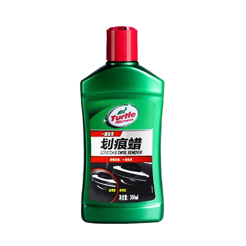 龟牌(Turtle Wax)划痕蜡+打蜡海绵+毛巾
