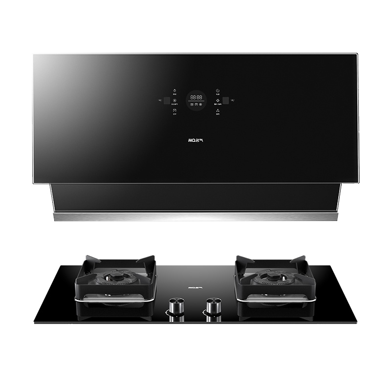 老板名气(MQ)油烟机烟灶套装 2570A+B510A(天然气)5.0KW大火力 23立方侧吸式大吸力烟灶套餐