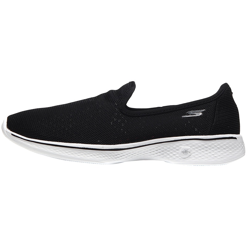 【自营】Skechers斯凯奇女健步鞋GO WALK 4网面透气运动鞋14906/B KW.... 14906/BKW