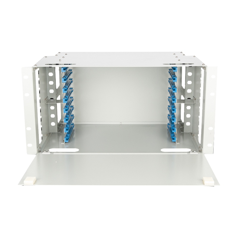 千天(QANTOP)ODF光纤配线架配线柜单元箱空箱单模熔纤机柜熔接盘终端盒 96芯空箱 QT-ODF021