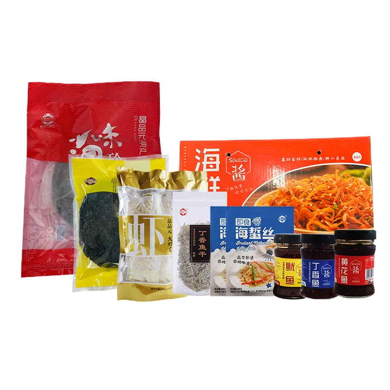 晶品元海鲜干品组合200型
