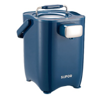 苏泊尔(SUPOR)电热水壶电热水瓶2L小巧烧水壶可视玻璃上盖7段保温304不锈钢家用开水壶 SW-20T01A