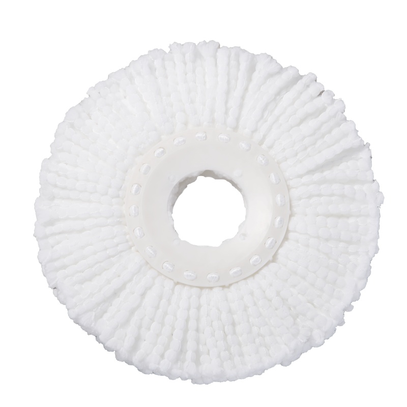 [3只装]日和花拖把旋转拖把头吸水墩布桶拖布替换头细纤维拖布头原装棉头