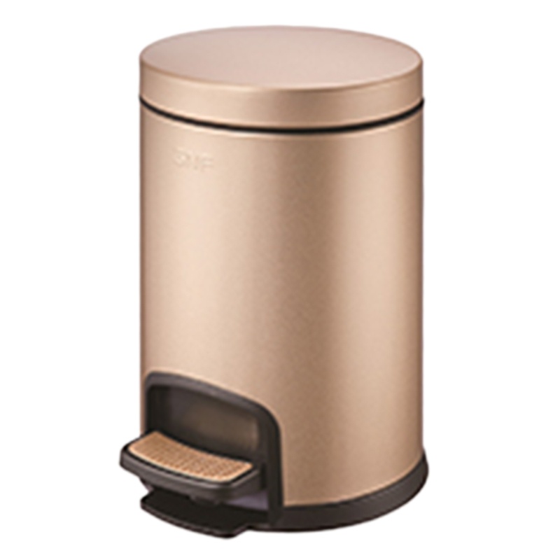 南方 静音脚踏式不锈钢垃圾桶SJ5-Y01(砂银钢)