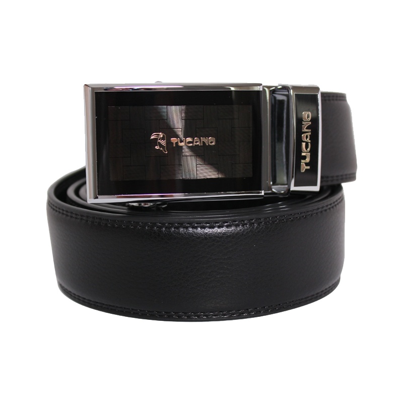 啄木鸟（TUCANO）男士皮带商务自动扣牛皮腰带 WDE3311A-88B0