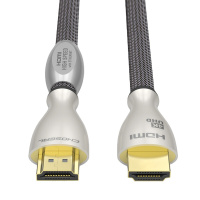 秋叶原(CHOSEAL)HDMI数字高清线支持2.0高清线4K*2K 支持3D功能 1米 TH-618T1