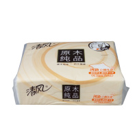 清风原木纯品平板卫生纸(单层/250张/包)206mm*165mm/BF3BN（36包/箱）