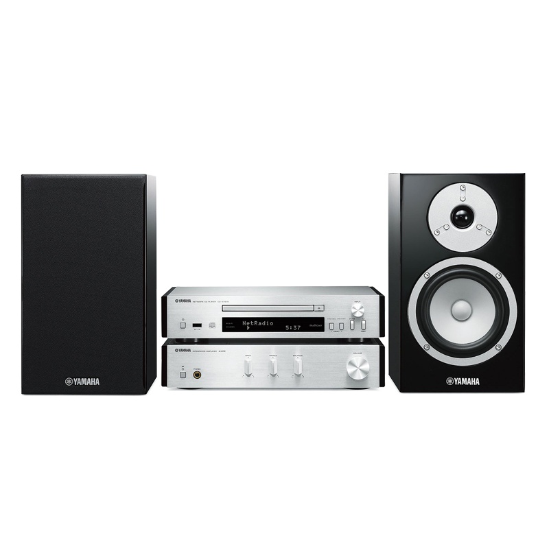 雅马哈(Yamaha)MCR-N670 音响 音箱 迷你音响 CD机 HIFI组合套装 2.1声道