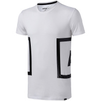 【自营】adidas阿迪达斯NEO男郑恺休闲运动短袖T恤DN7388 L DN7388白+基础红