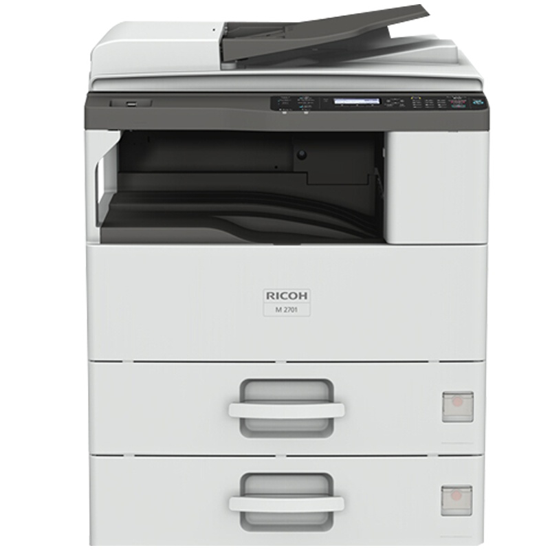 理光(Ricoh)M 2701 A3黑白数码复合机(主机+送稿器+双纸盒)