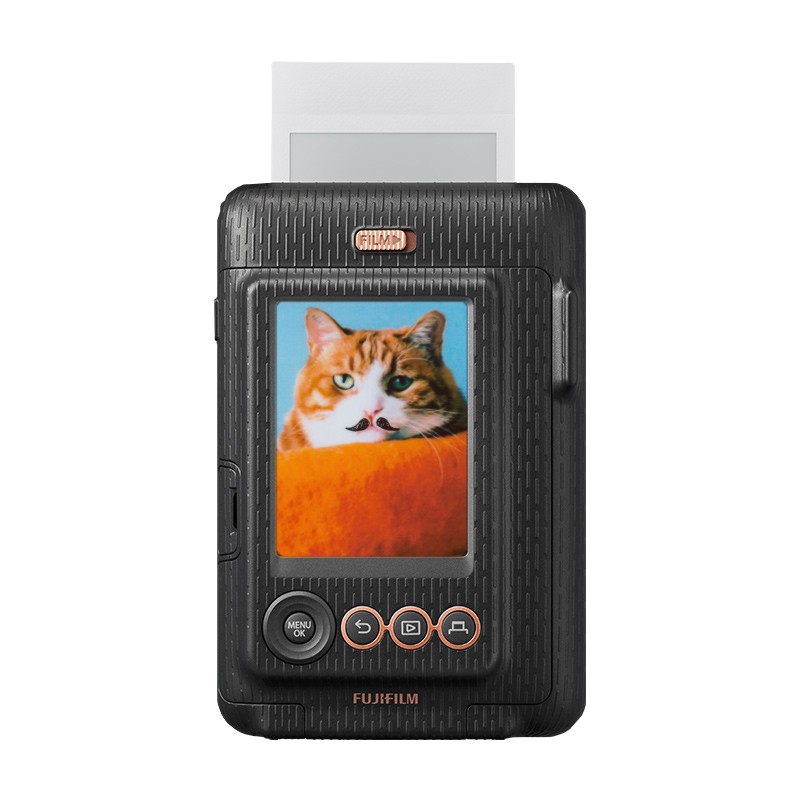 [数模来袭]富士(FUJIFILM)instax mini LiPlay典雅黑 胶片相机 拍摄预览减少废片 手机照片打印