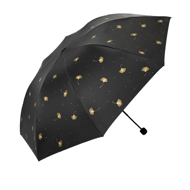 天堂伞银杏飞舞