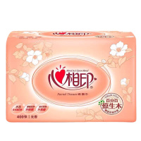 心相印抽纸3层120抽无香家用卫生纸巾面巾纸餐巾纸家庭装 1提4包