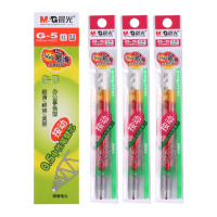 晨光G-5 笔芯K35 适用笔芯 红色 20支/盒 按动式 碳素水笔芯 签字笔芯 办公笔芯