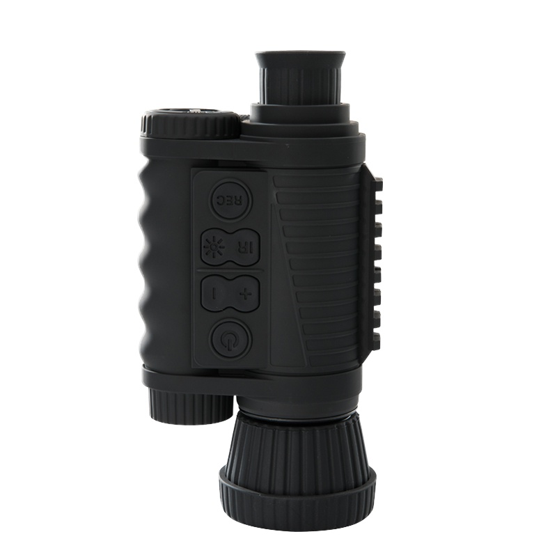 自由虎,Ziyouhu新款高清数码夜视仪户外旅行登山拍照录像巡逻夜间单筒红外线望远镜可插SD内存卡外接电源充电锂电池