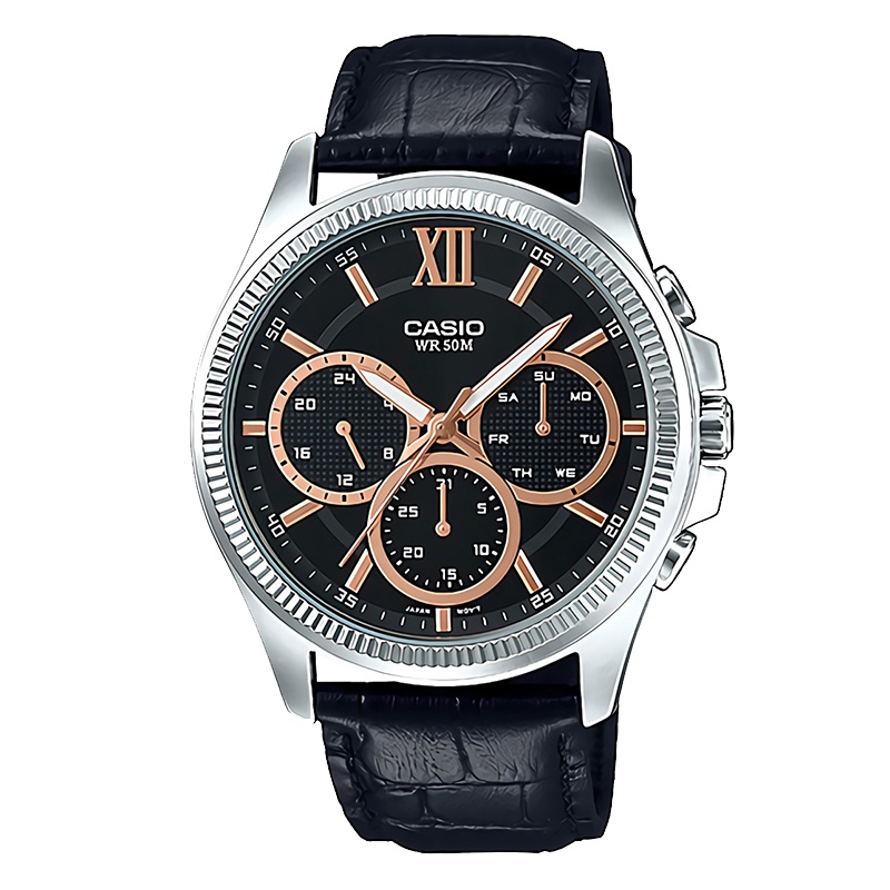 CASIO卡西欧 石英表 男 指针系列日韩品牌休闲男士表MTP-E315L-1A