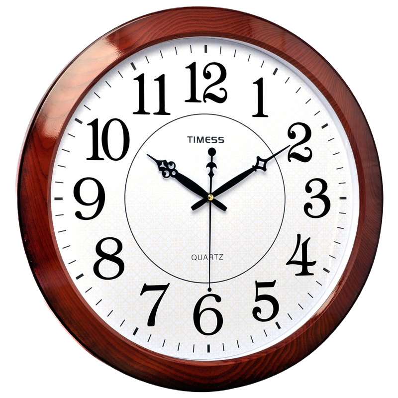 北极星 钟表2633WSS圆形光固木纹60*60cm