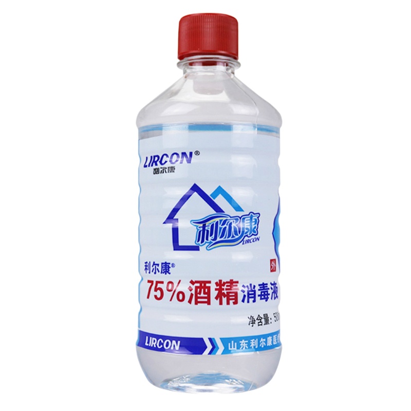 利尔康 75%医用酒精 500ml/瓶