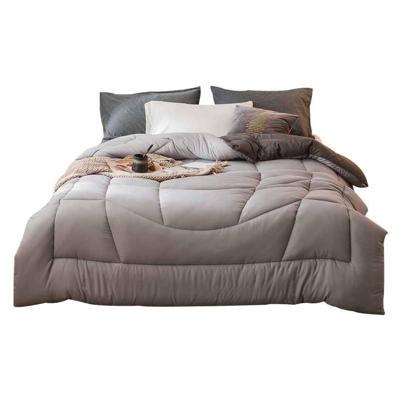 凯诗风尚 (CHARSON)春秋被 纯色简约被子冬季保暖单人学生宿舍纤维被子双人被芯1.5m1.8m床上用品