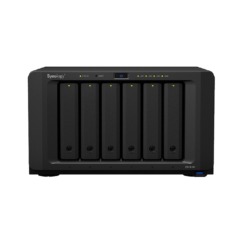 群晖(Synology)DS1618+ 6盘 位NAS网 络存 储服 务 器 (附 带希 捷银河Exos 7E8系列
