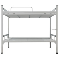 鑫金虎 上下铺铁艺高低床双人员工宿舍双层床校用学生寝室工地铁架床0.9米