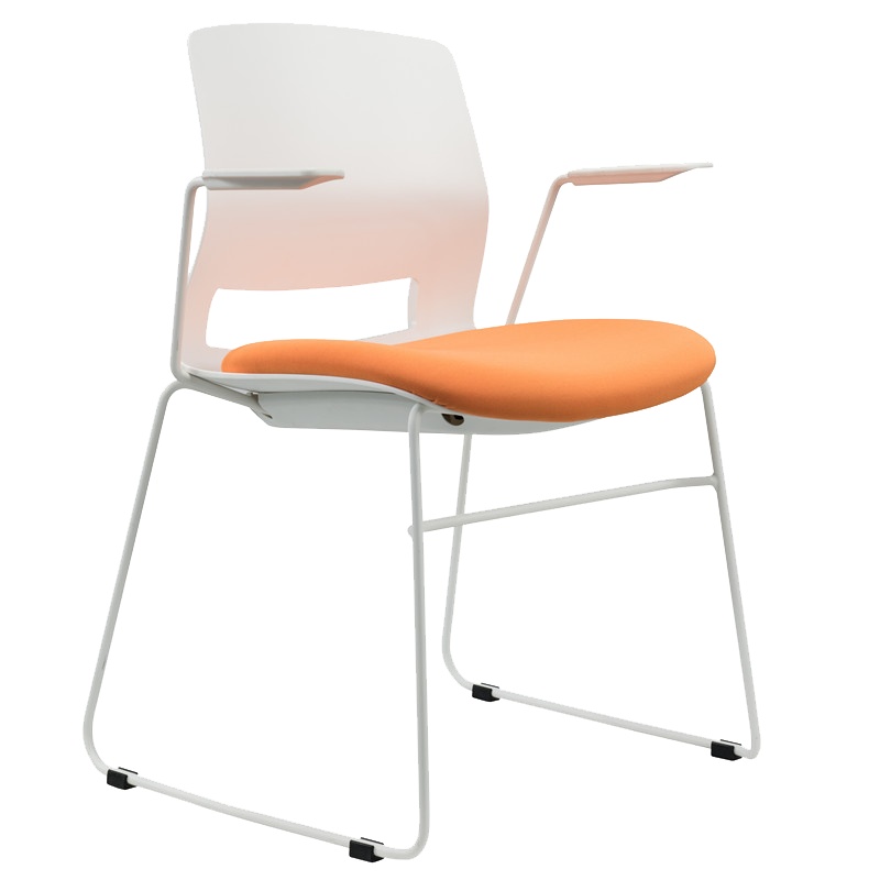 全简时尚办公培训椅职员电脑椅洽谈椅休闲椅带扶手