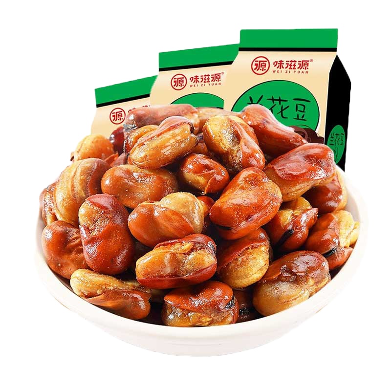 味滋源 兰花豆120g*3袋 坚果炒货特产小吃休闲零食品