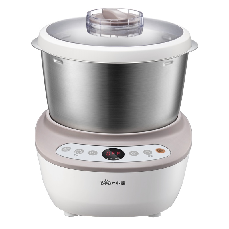 小熊（Bear）和面机 HMJ-A50B1 5L微电脑控制和面机全自动家用小型揉面机厨师机恒温醒面和面机苏宁自营